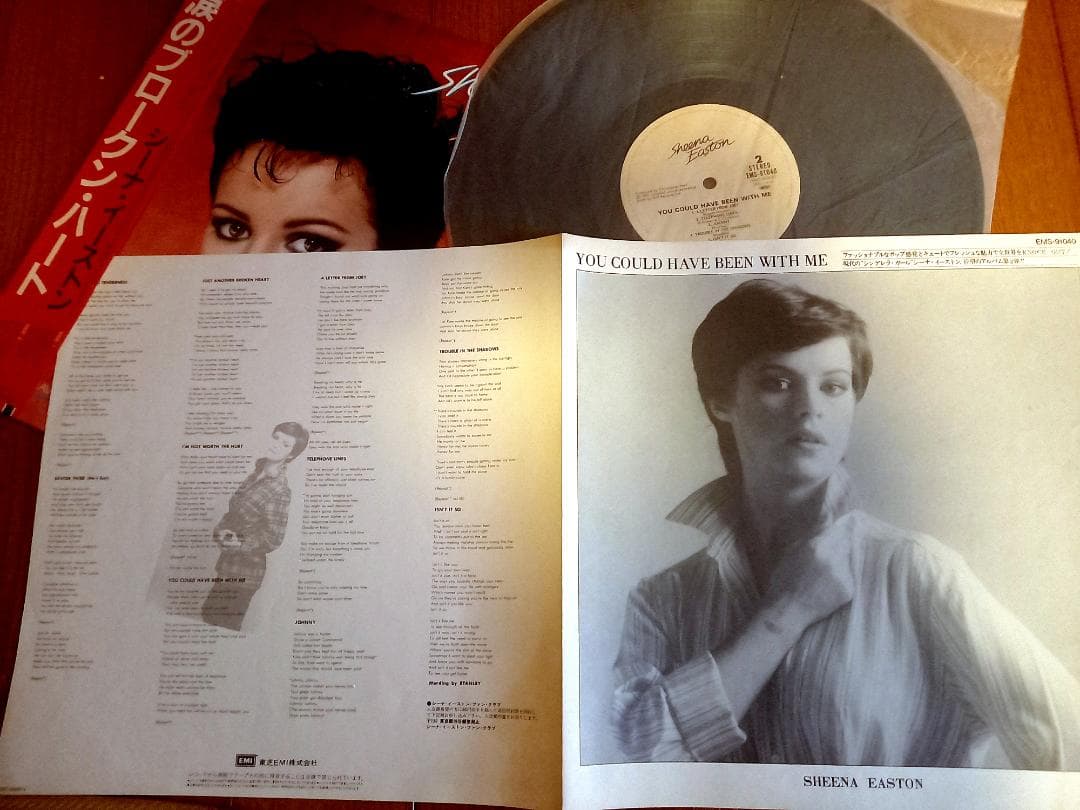 Sheena Easton - You Could Have Been With Me LP Japan Obi Vinyl Record