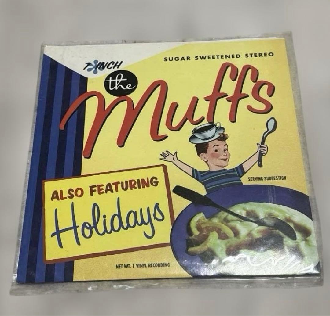 The Muffs / Holidays Split 7" Vinyl EP Rare Color Wax Punk Rock Japan Import