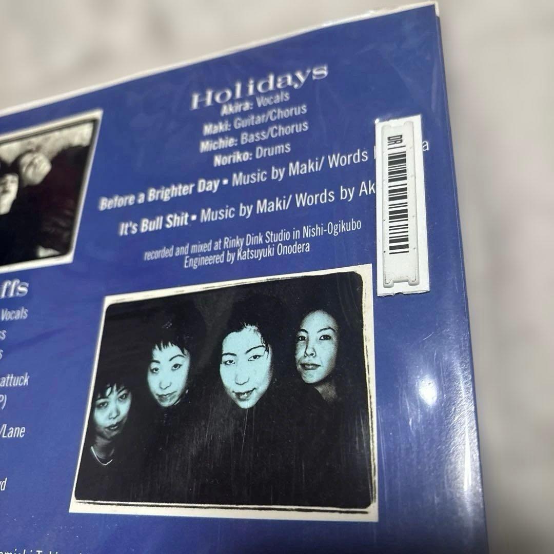 The Muffs / Holidays Split 7" Vinyl EP Rare Color Wax Punk Rock Japan Import