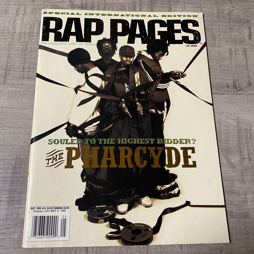 RAP PAGES Magazine May 1995 The Pharcyde Da Beatminerz DJ Quik 90s Hip Hop