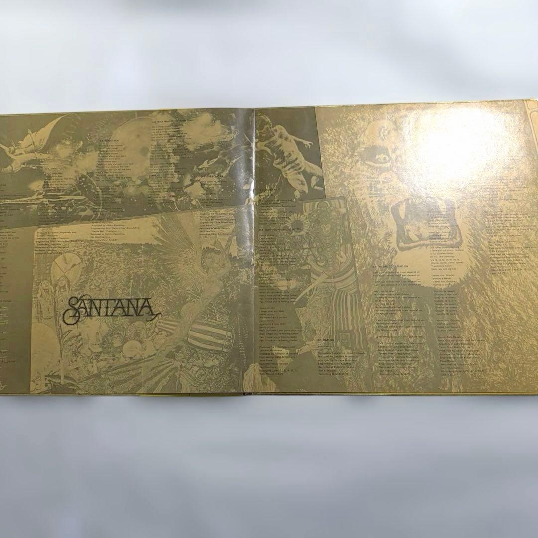 Santana Gold Disc Japan Exclusive Best Of Vinyl LP CBS/Sony SOPN-16 Import