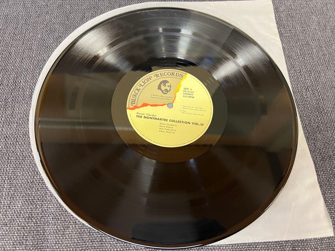 Dexter Gordon-The Montmartre Collection Vol. III LP Near Mint 1977 Jazz Vinyl | Japansoundstore