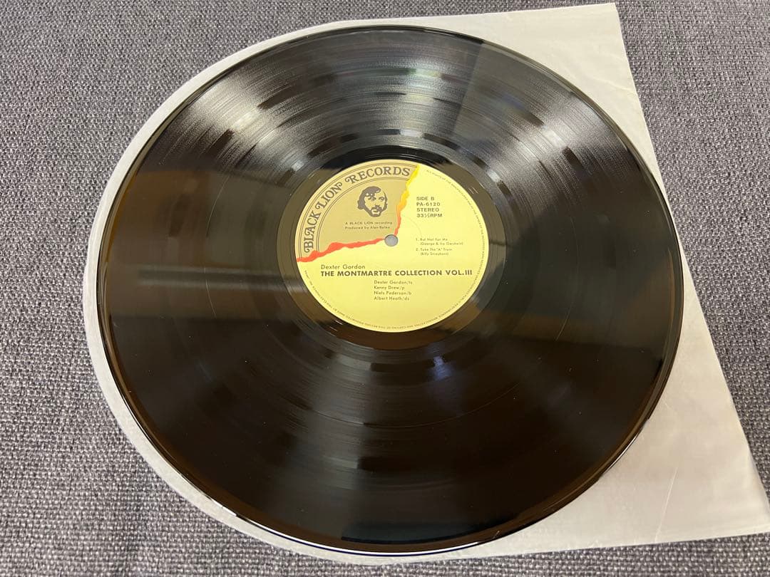 Dexter Gordon-The Montmartre Collection Vol. III LP Near Mint 1977 Jazz Vinyl | Japansoundstore