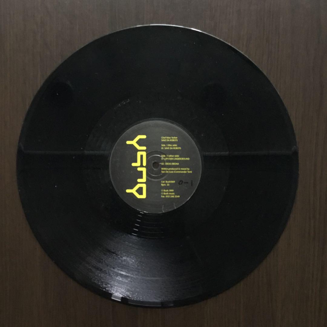 Chef Yorker - Save Da Robots 12" Vinyl EP 1999 Techno Electronica Bush