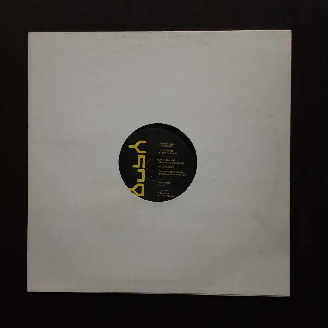 Chef Yorker - Save Da Robots 12" Vinyl EP 1999 Techno Electronica Bush