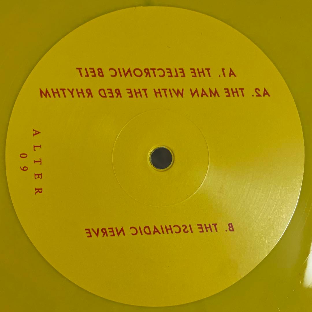 Hieroglyphic Being - The Electronic Belt 12" EP Yellow Vinyl Alter Electronic