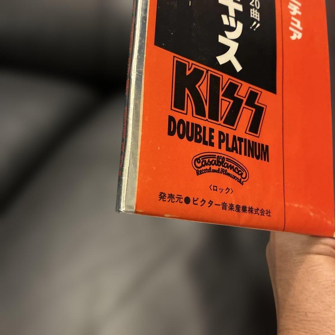 KISS Double Platinum 2LP Japan Vinyl Record VIP-9549-50 w/ Obi & Liner Notes