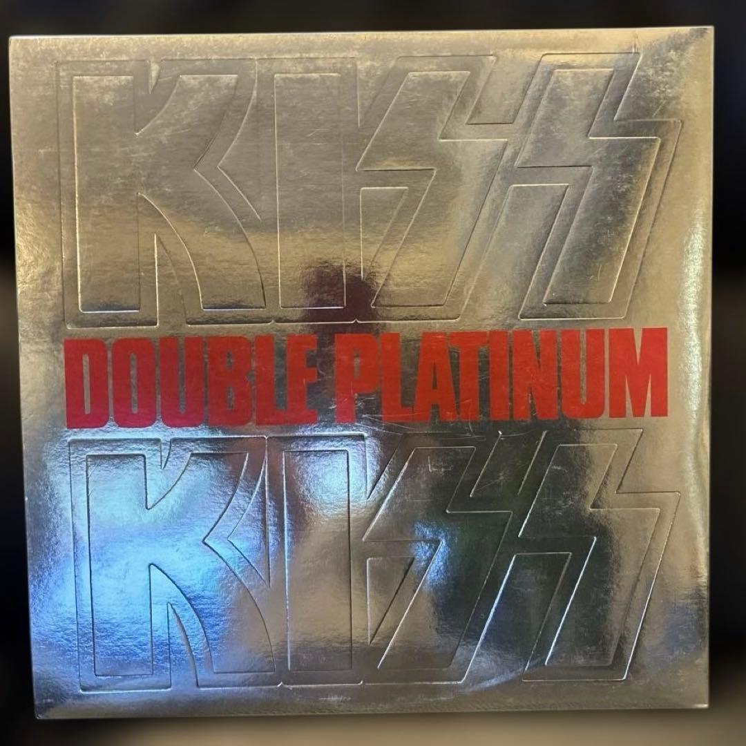 KISS Double Platinum 2LP Japan Vinyl Record VIP-9549-50 w/ Obi & Liner Notes