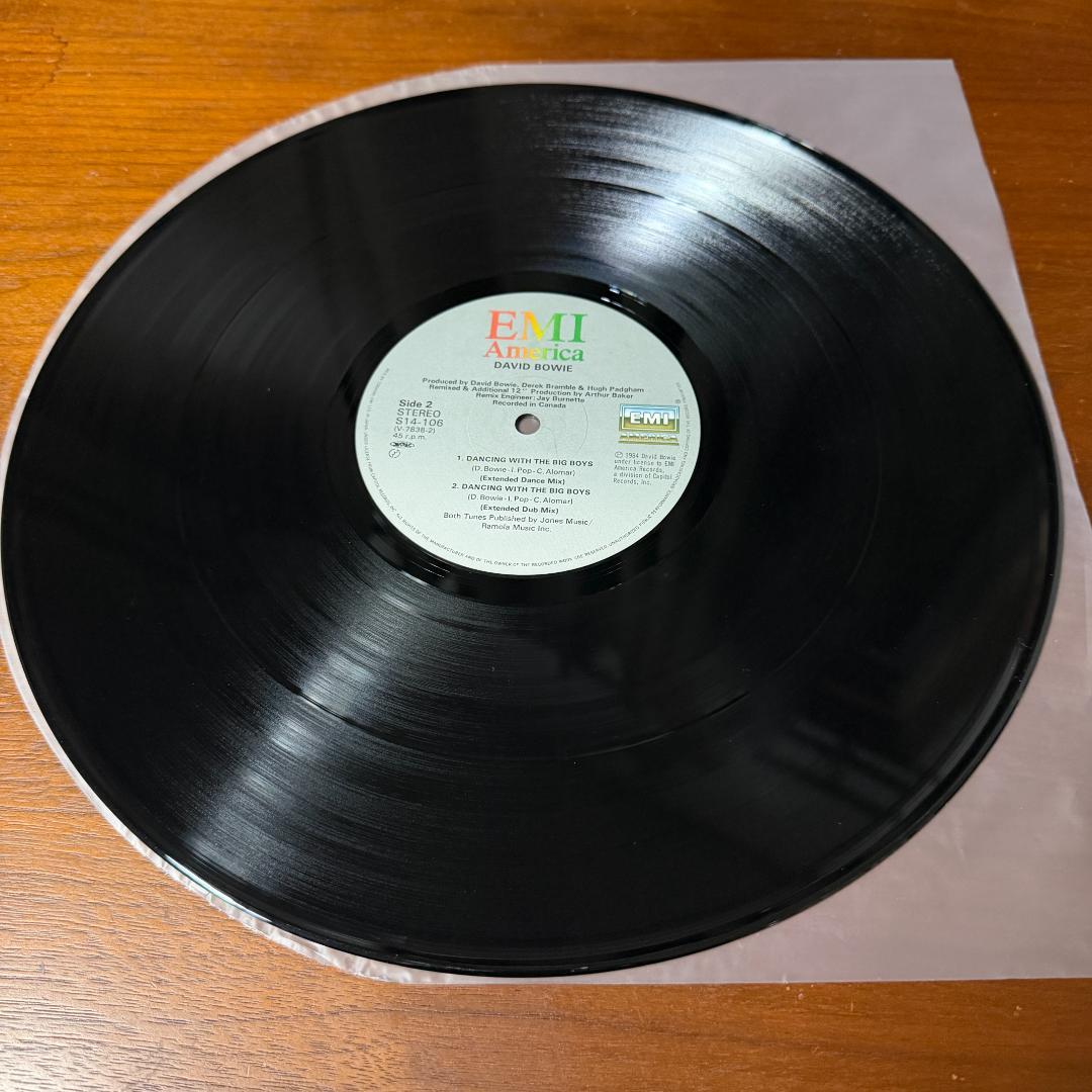 David Bowie - Blue Jean 12" Single Japan Pressing EMI America S14-106 w/ Obi