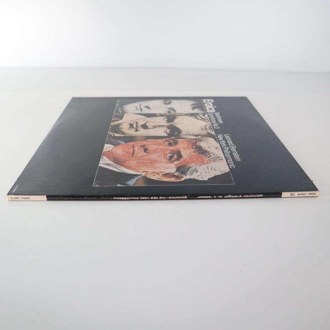 Leonard Bernstein Beethoven Symphony No. 3 Eroica LP CBS/Sony SONC-10078 Japan