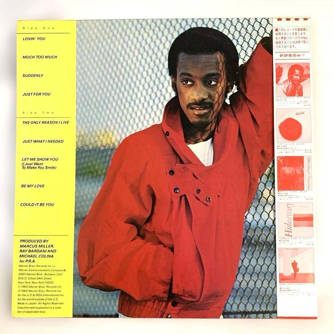 Marcus Miller - Suddenly LP 1983 Japan Original Vinyl Record Warner Bros. P-1135
