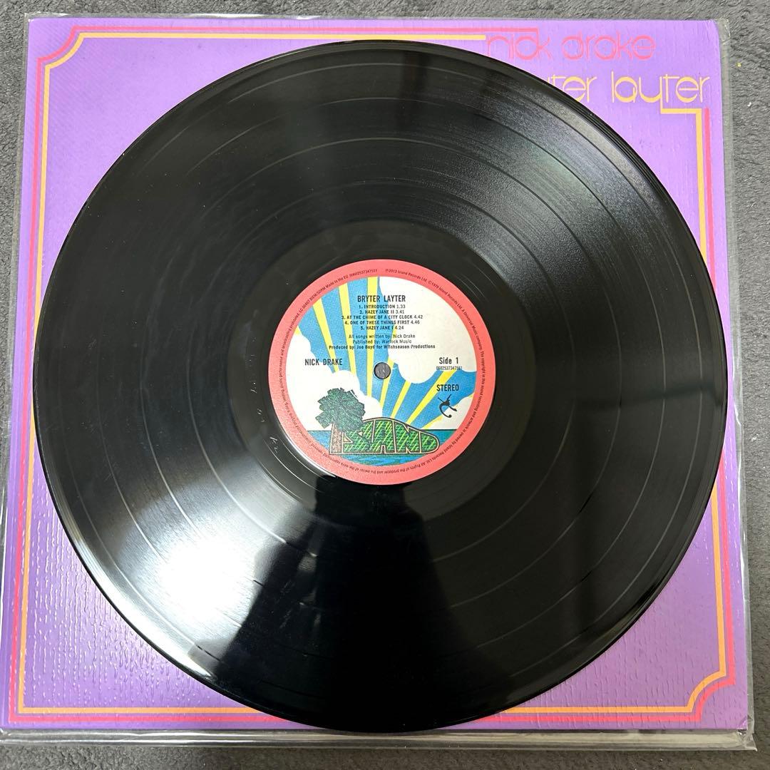 Nick Drake Bryter Layter Vinyl LP 2013 Reissue Folk Rock Island Records