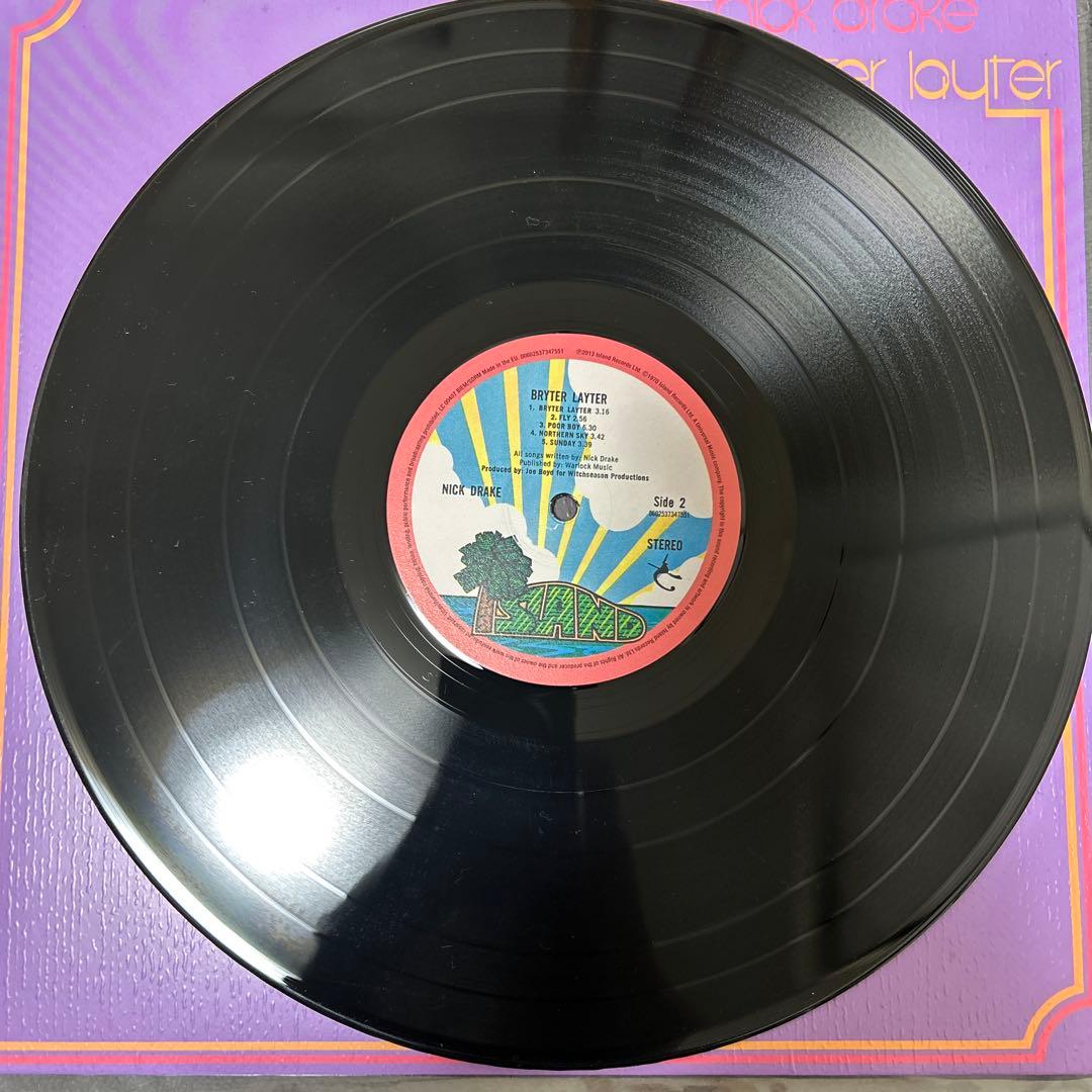 Nick Drake Bryter Layter Vinyl LP 2013 Reissue Folk Rock Island Records