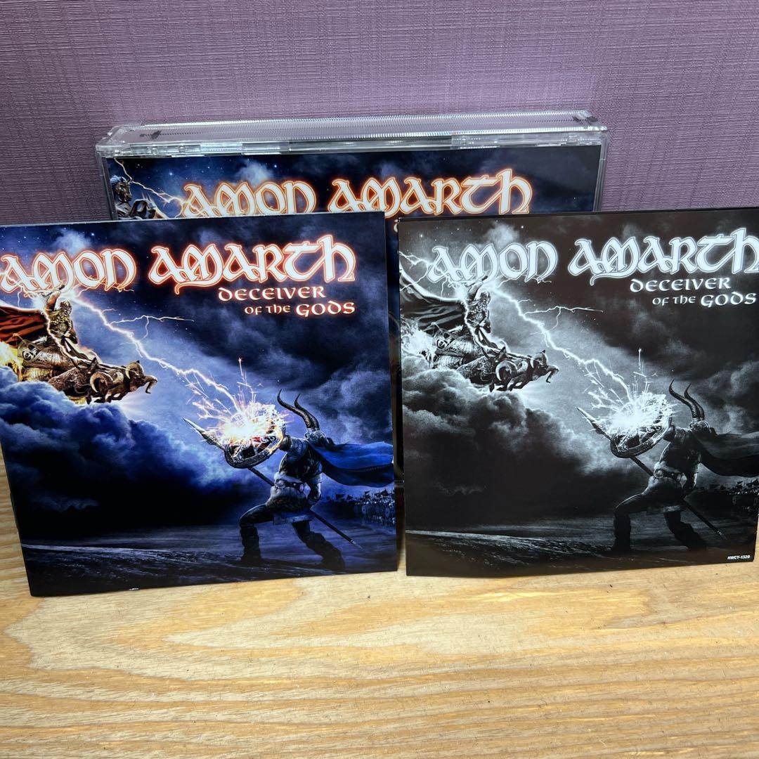 Amon Amarth Deceiver of the Gods 2CD+DVD Japan Press Limited Edition