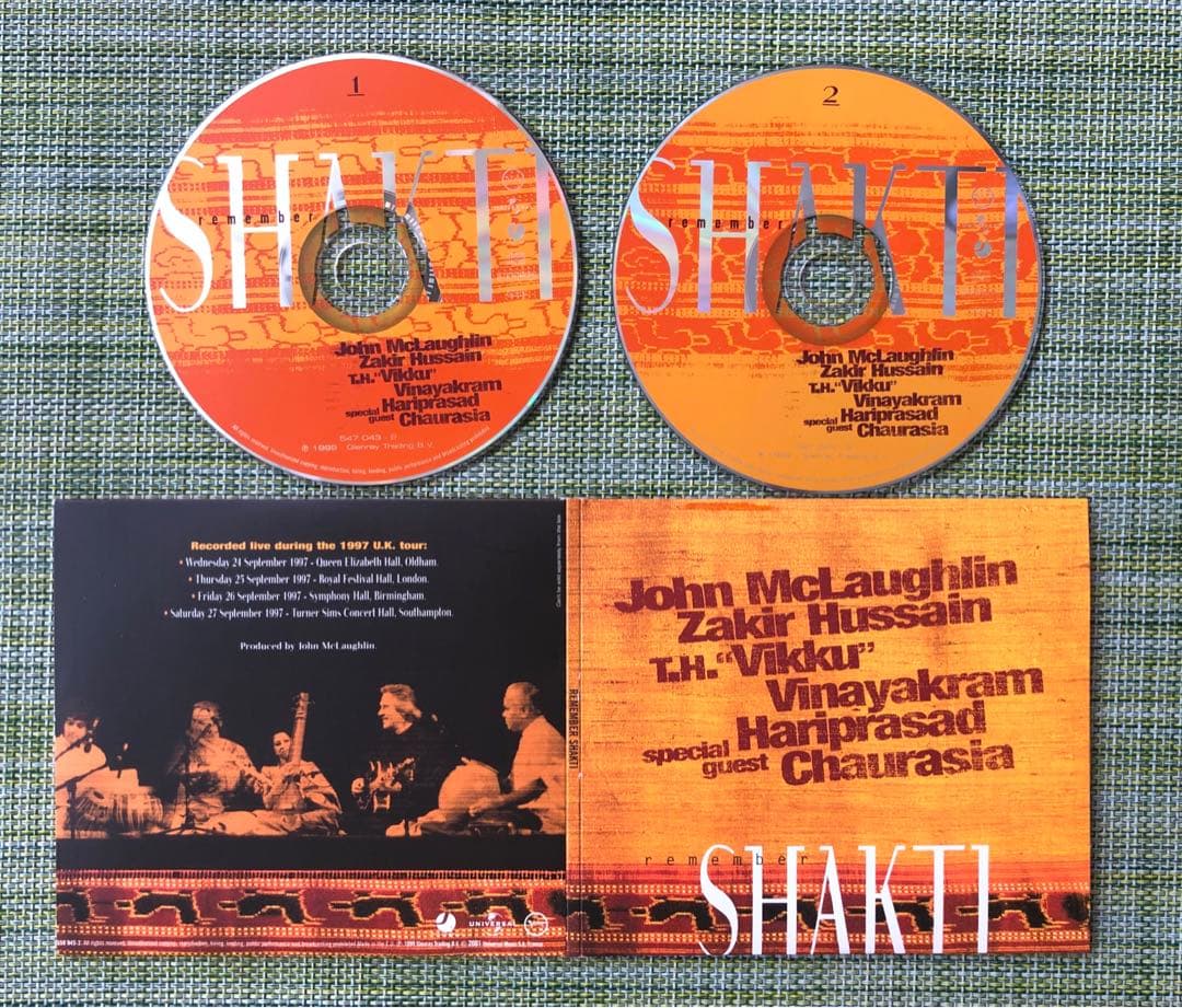 John McLaughlin Shakti Silk Box 5CD+1DVD Limited EU Jazz Fusion Used | Japansoundstore