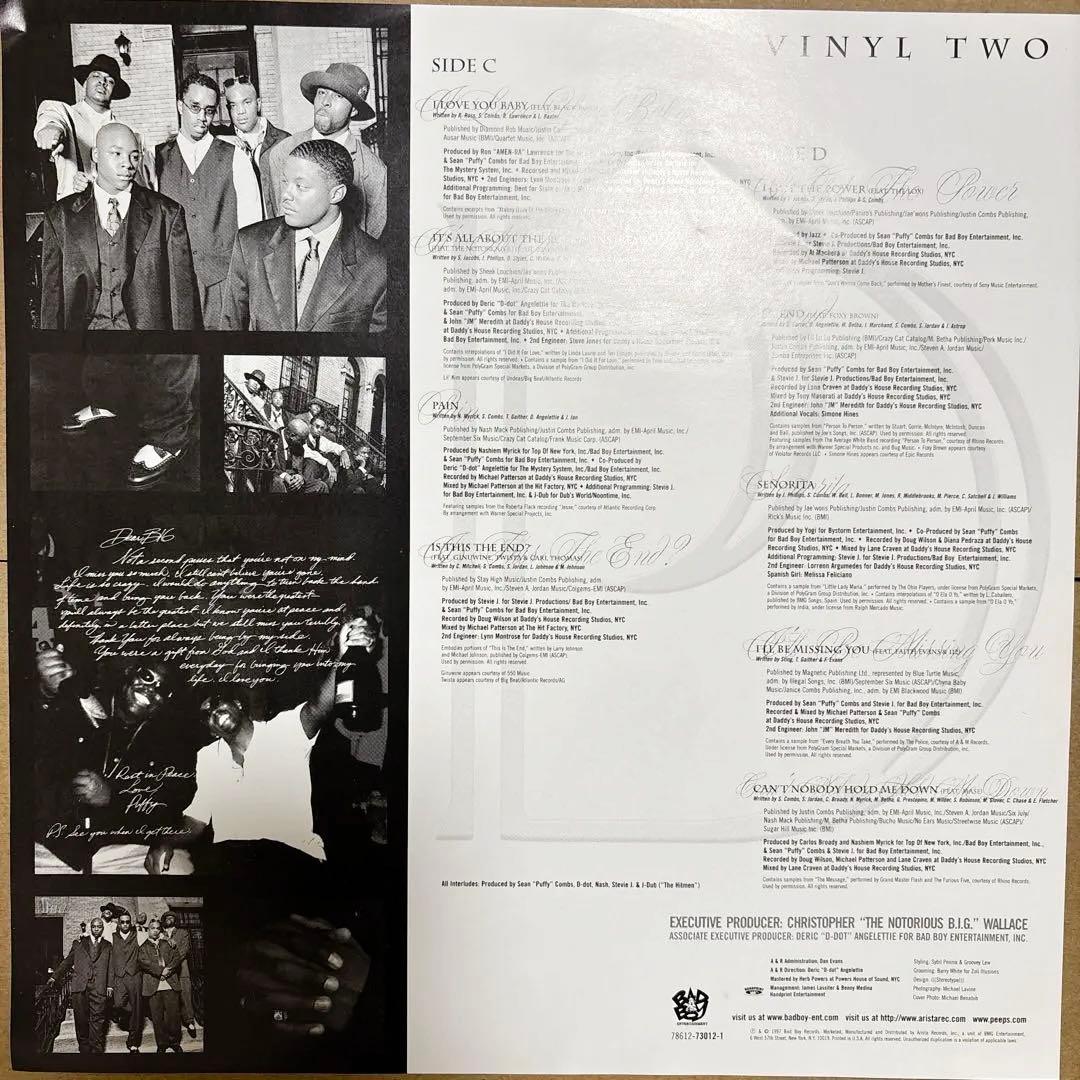 Puff Daddy & The Family - No Way Out (1997) 2LP Hip Hop Vinyl Record