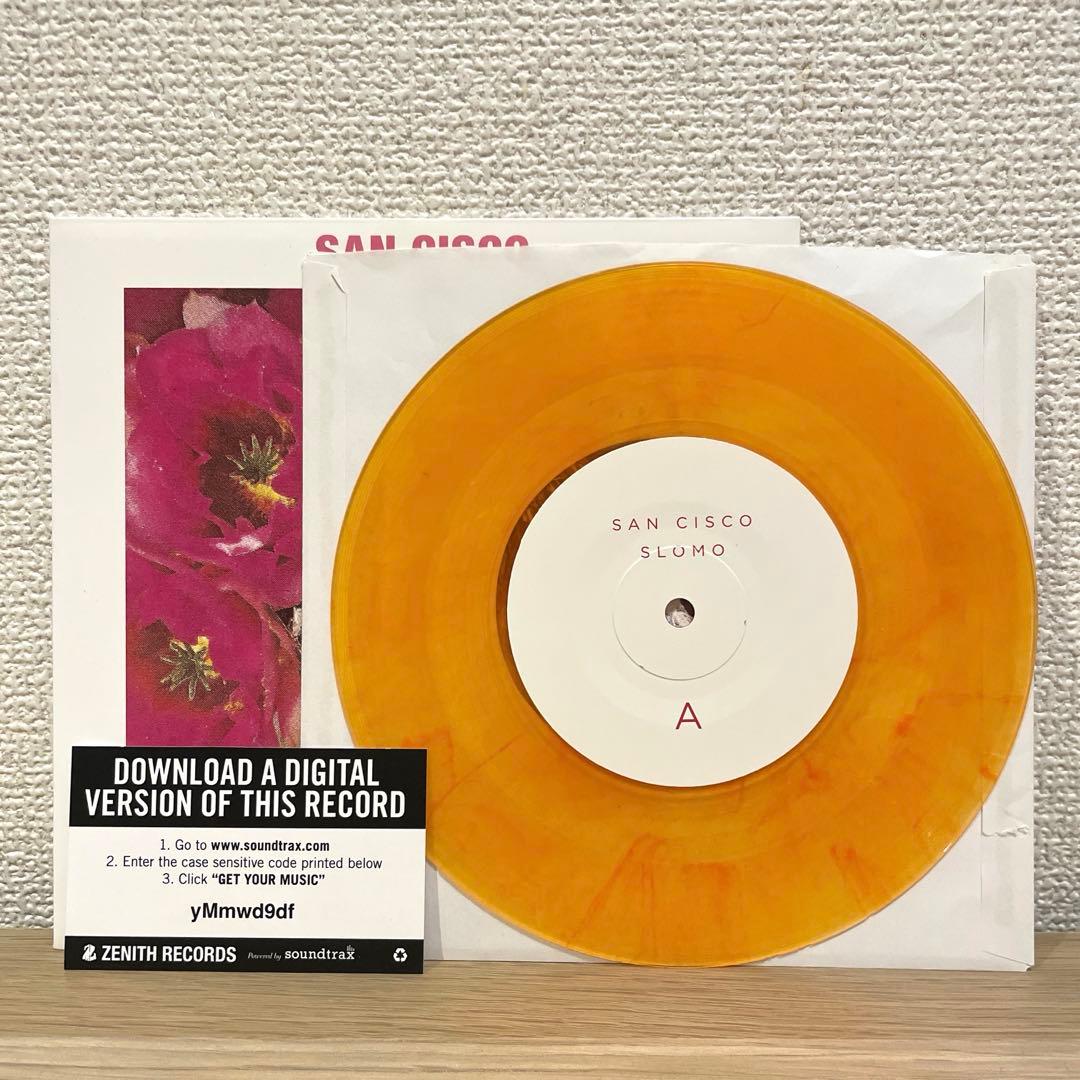 San Cisco - Slomo - Limited Color Vinyl 7" Single - Zenith Records