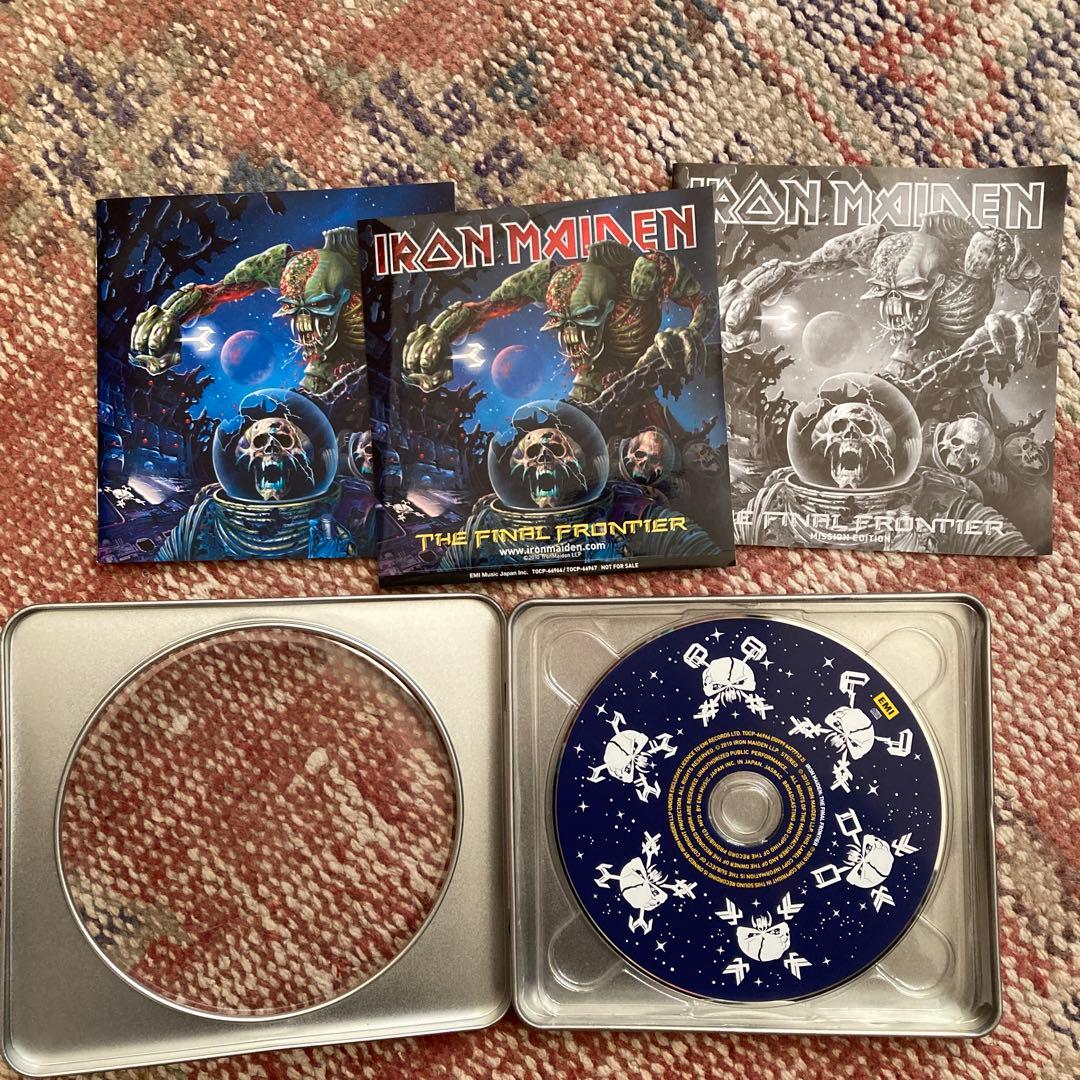 Iron Maiden The Final Frontier Japan Press Metal Tin CD Limited Edition 2010