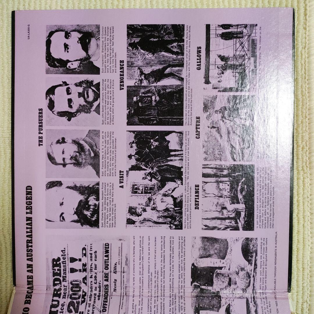 Mick Jagger Ned Kelly Original Motion Picture Score LP US Pressing w/ Book