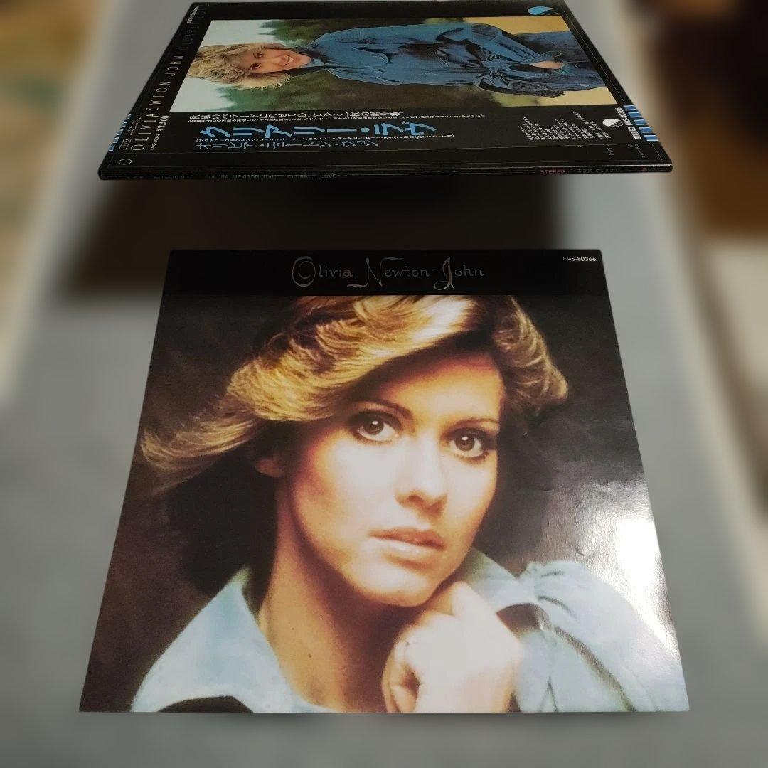 Olivia Newton-John Clearly Love Japan LP Vinyl Record w/ Obi Insert EMS-80366