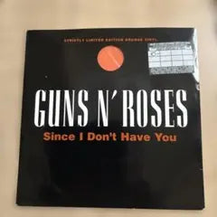 Guns N' Roses - Since I Don't Have You - 7" Vinyl Single - Orange Colored Vinyl