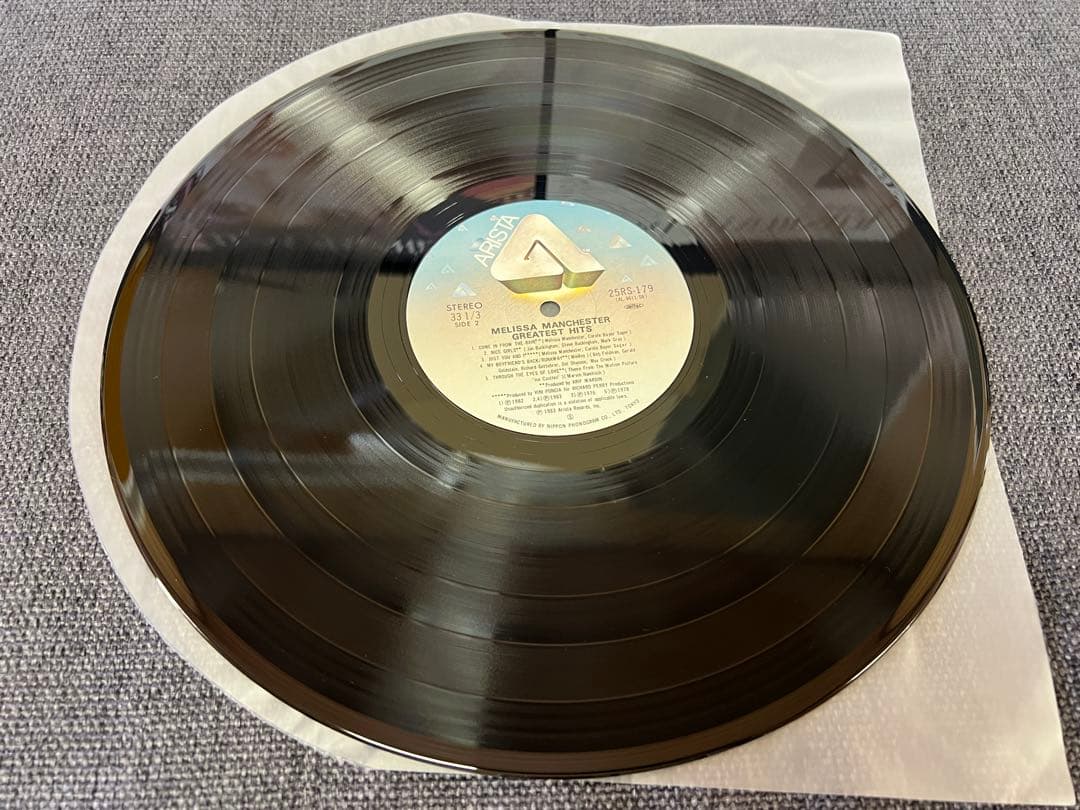 Melissa Manchester Greatest Hits LP Japan 1983 Arista Obi 25RS-179 AOR Pop