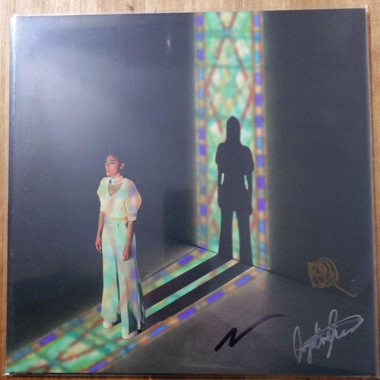 Telenova - Stained Glass Love EP Vinyl Autographed Signed Indie Pop Record Japan