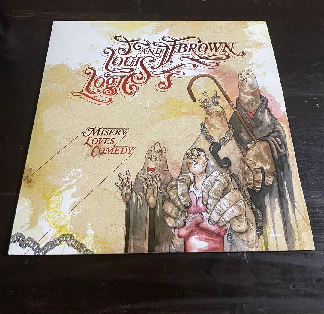 Louis Logic & J.J. Brown - Misery Loves Comedy Vinyl LP Hip Hop Underground