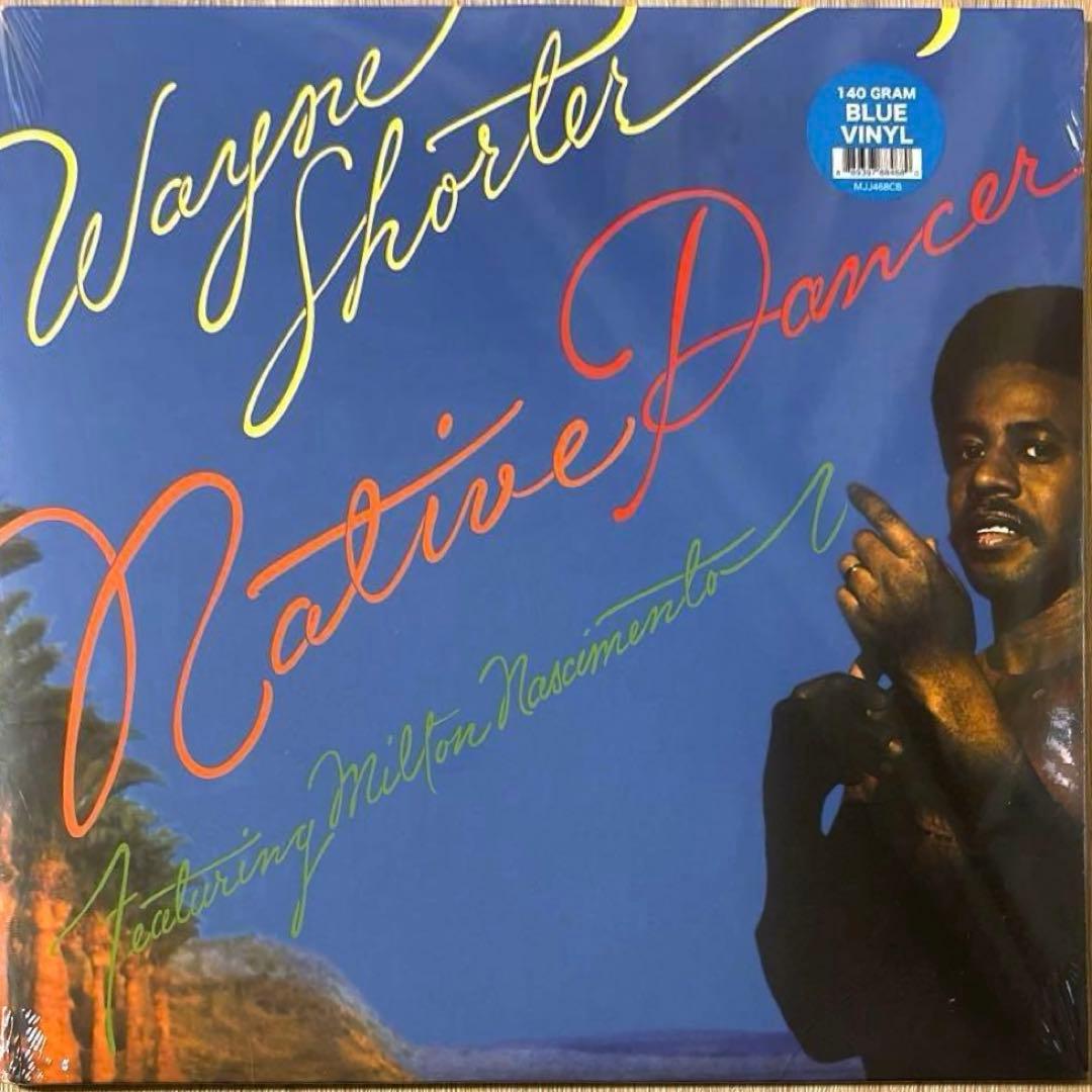 Wayne Shorter - Native Dancer LP Blue Vinyl Reissue Jazz Fusion Import