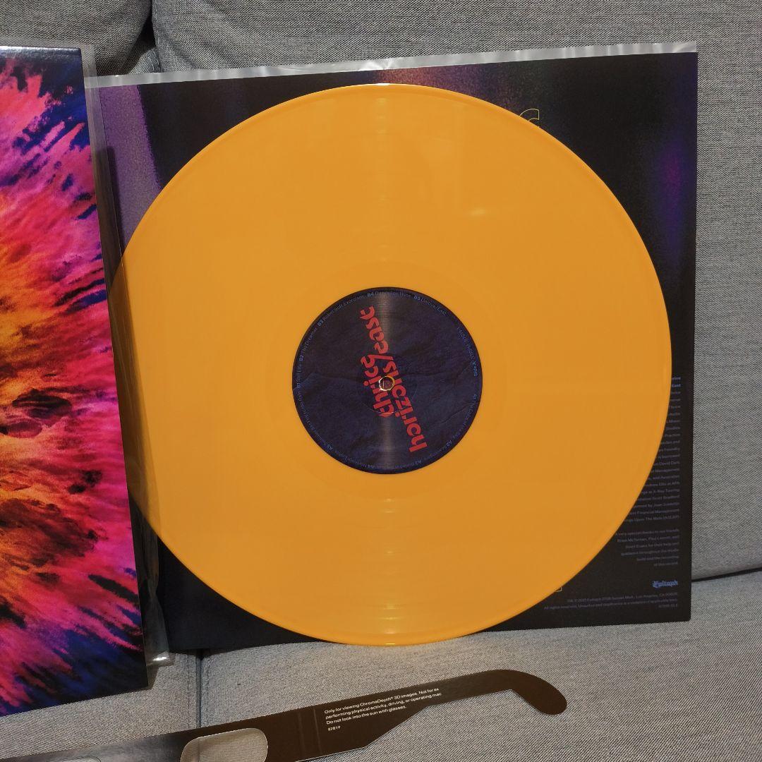 Thrice - Horizons/East LP Yellow Vinyl with 3D Glasses Japan Import