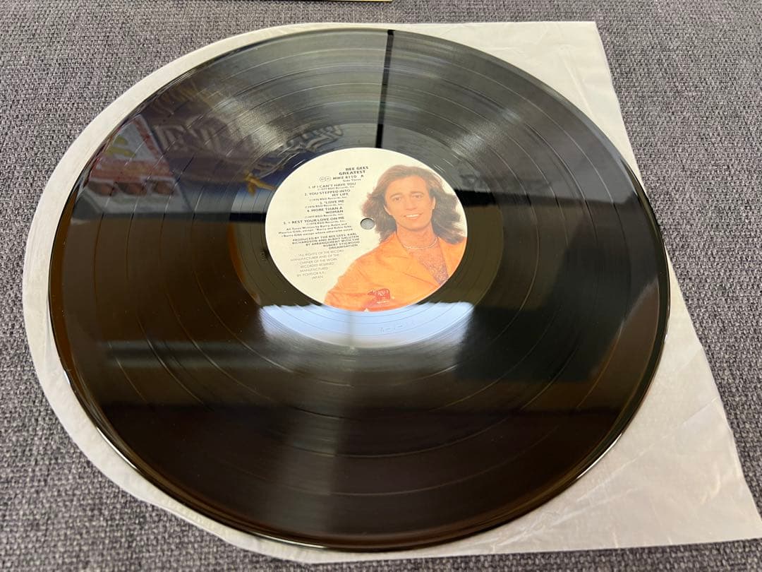 Bee Gees Greatest 2LP Japan Pressing OBI Vinyl Record Compilation MWZ 8109/8110