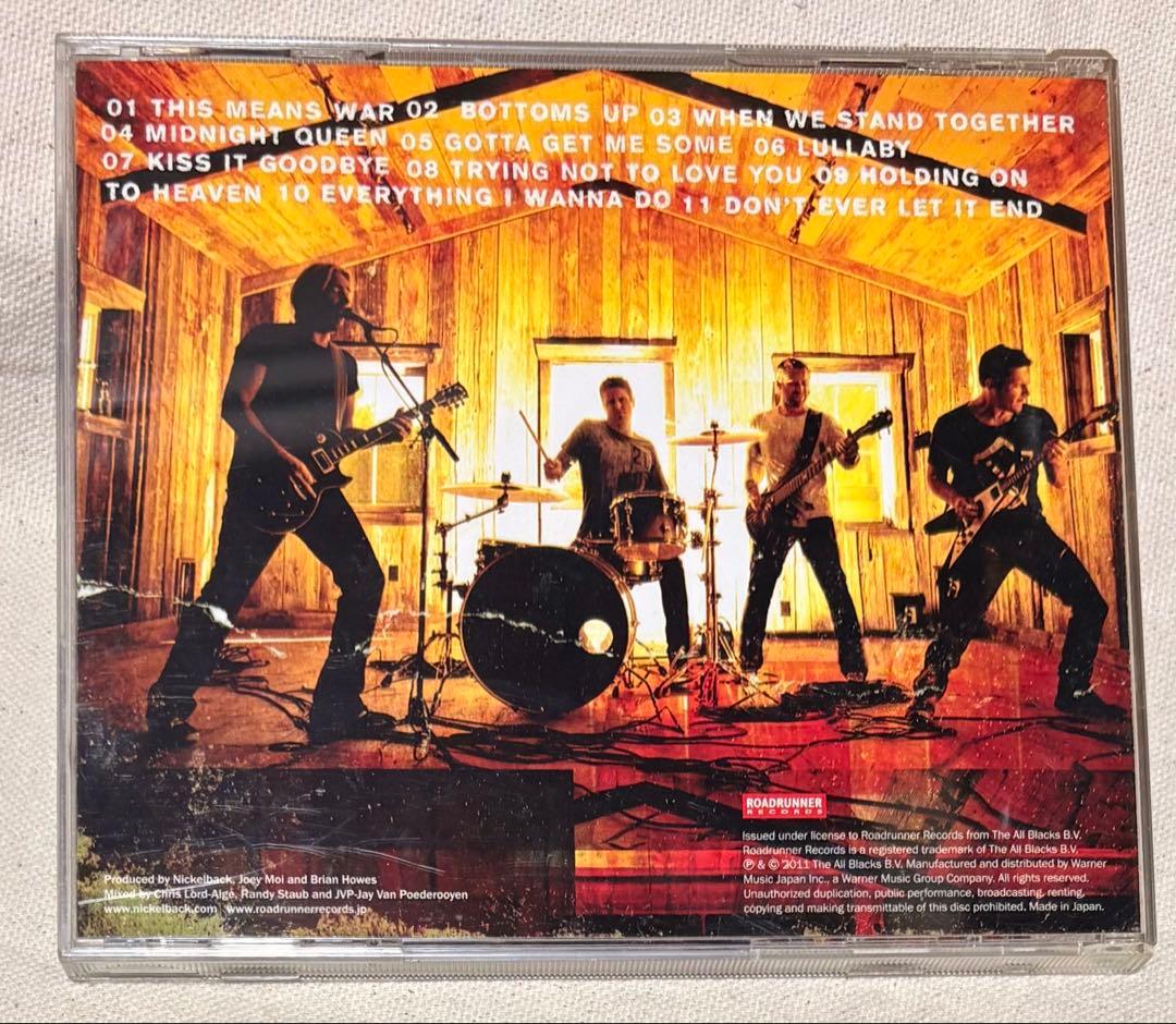 Nickelback - Here And Now - Japan CD with OBI, 2011, Bonus Tracks