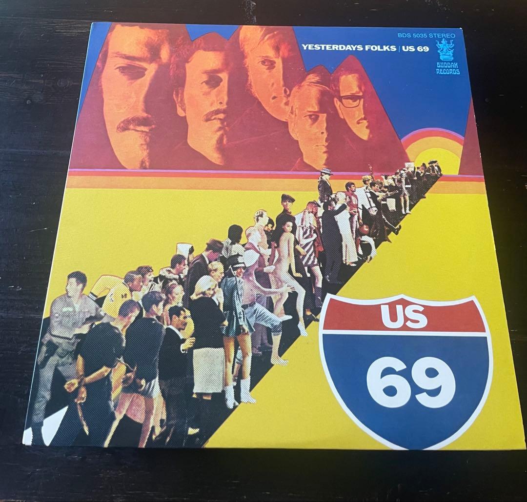 US 69 - Yesterdays Folks Vinyl LP Buddah Records Rare Psych Funk Breaks