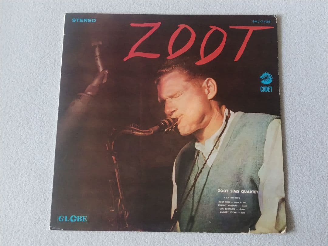 Zoot Sims Quartet - Zoot LP Japan Globe SMJ-7425 Jazz Vinyl