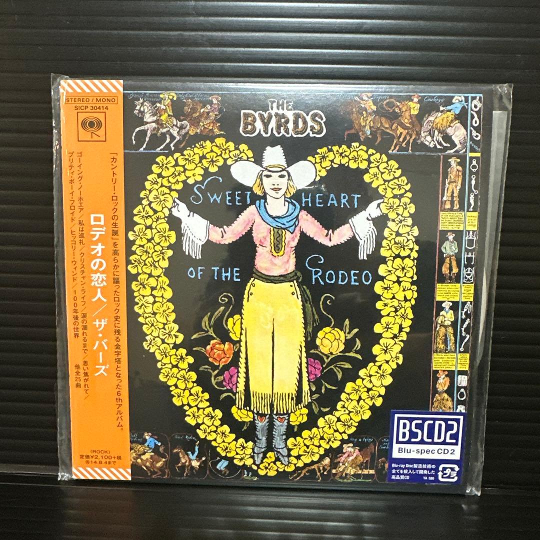 The Byrds Sweetheart of the Rodeo Japan Press BSCD2 Paper Sleeve CD Limited