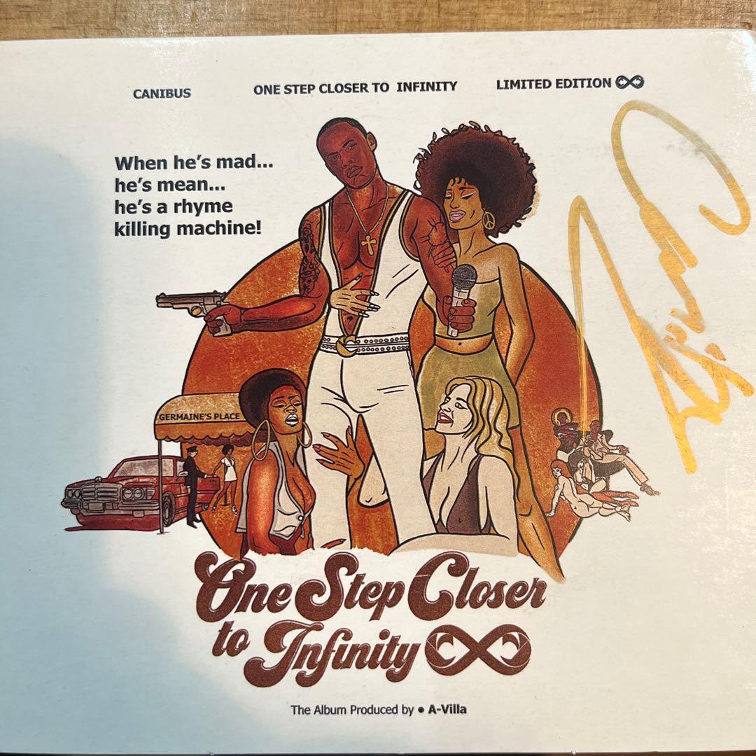 Canibus & A-Villa One Step Closer To Infinity CD Hand-Signed Limited Edition