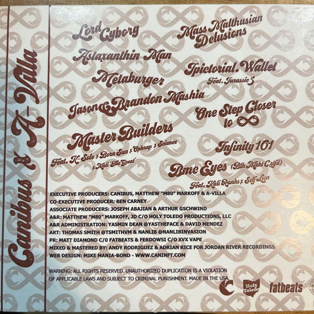 Canibus & A-Villa One Step Closer To Infinity CD Hand-Signed Limited Edition