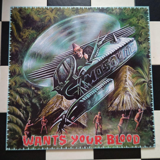 Mosquito - Wants Your Blood LP Limited Numbered Green Vinyl Psychobilly