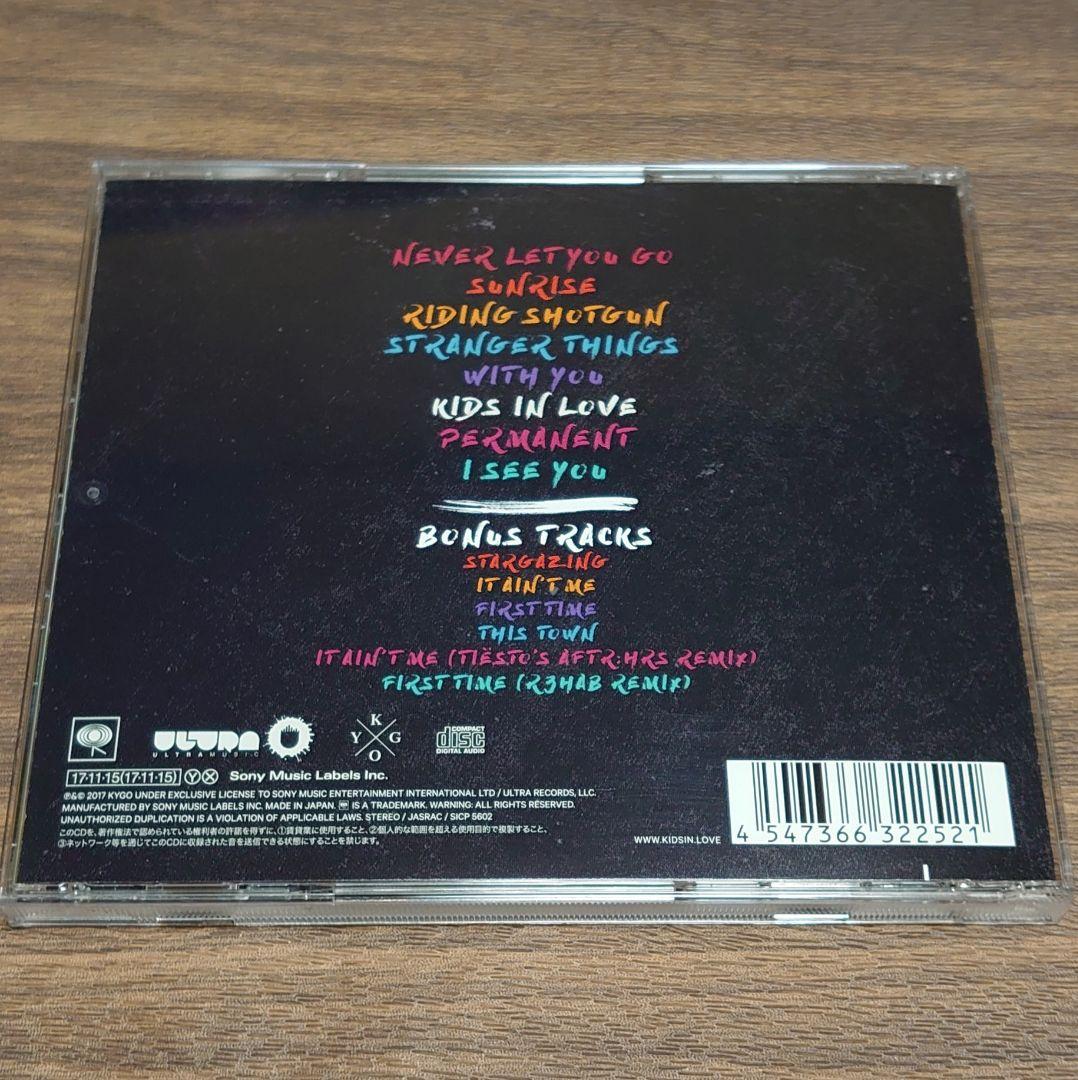 Kygo - Kids In Love CD Japan Press with OBI Limited Edition Bonus Tracks