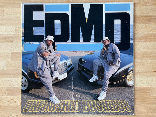 EPMD Unfinished Business LP 1989 Golden Age Hip Hop Vinyl Original Pressing