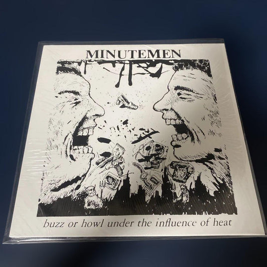 Minutemen - Buzz Or Howl Under The Influence Of Heat - Vinyl LP SST-016 US Press