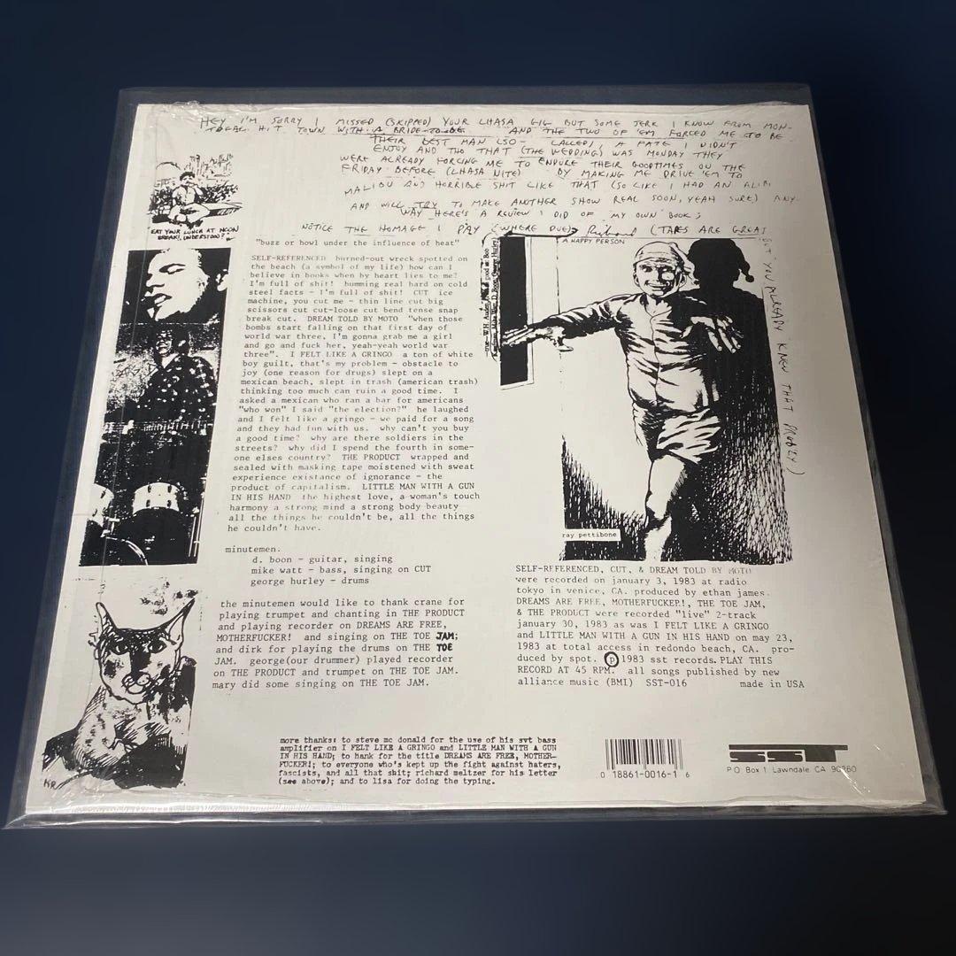 Minutemen - Buzz Or Howl Under The Influence Of Heat - Vinyl LP SST-016 US Press