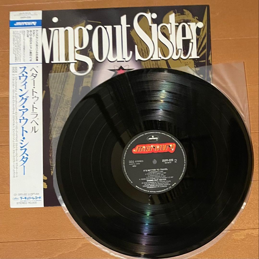 Swing Out Sister - It's Better To Travel Vinyl LP Japan 1987 Original w/ Obi