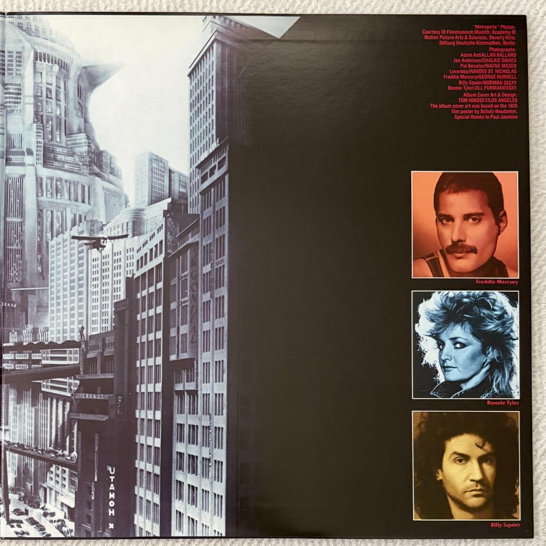 Metropolis Soundtrack LP 1984 Japan Pressing Freddie Mercury Bonnie Tyler