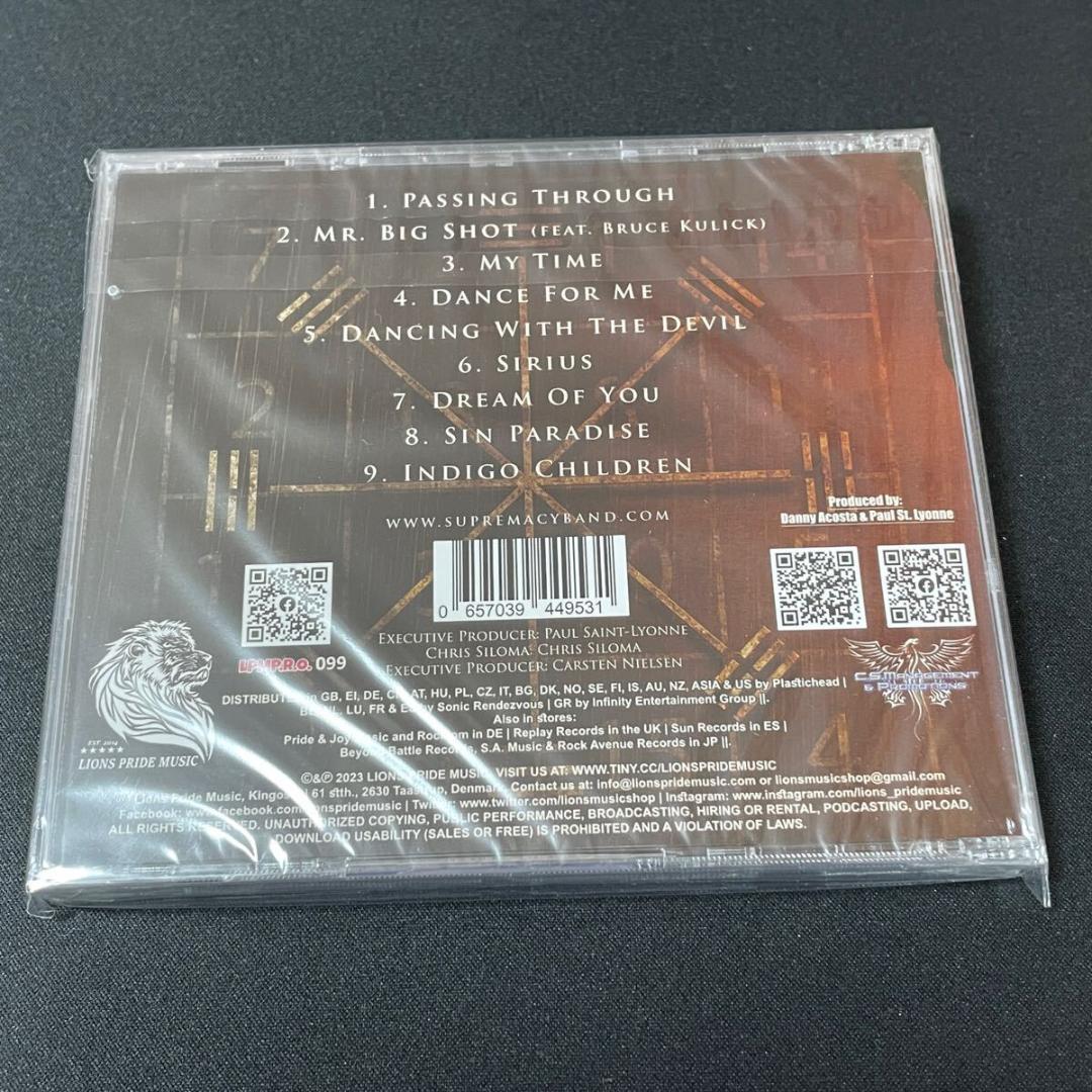 Supremacy Influence CD Japan Import 2023 Melodic Hard Rock AOR Sealed