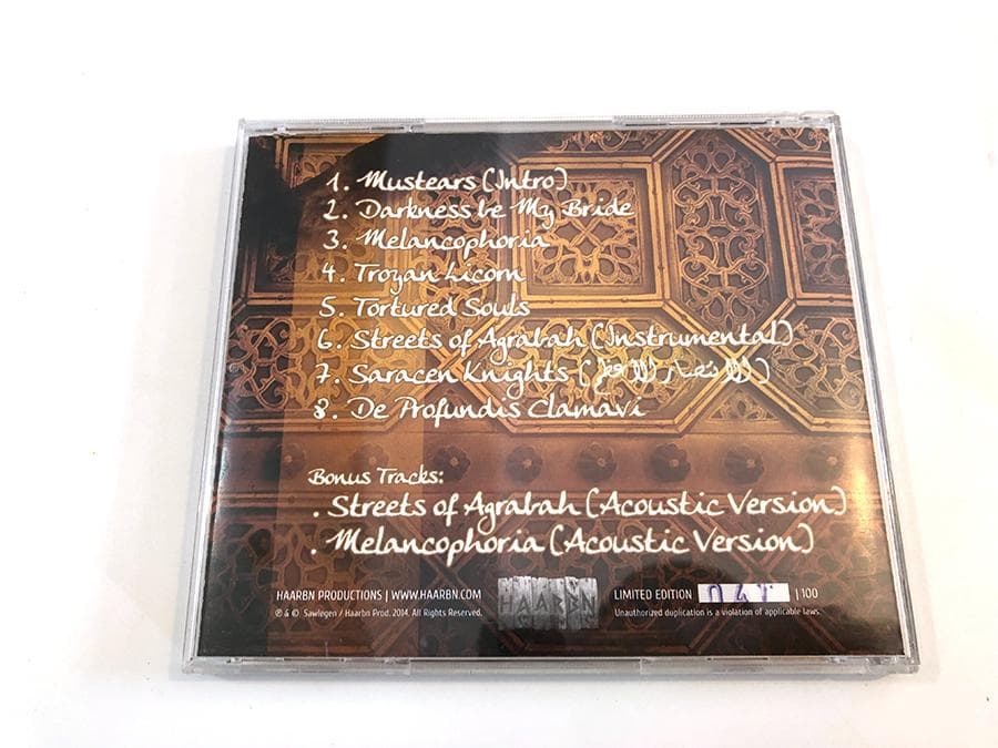 Sawlegen - Stories From An Old Empire CD Limited Edition Numbered Morocco Metal