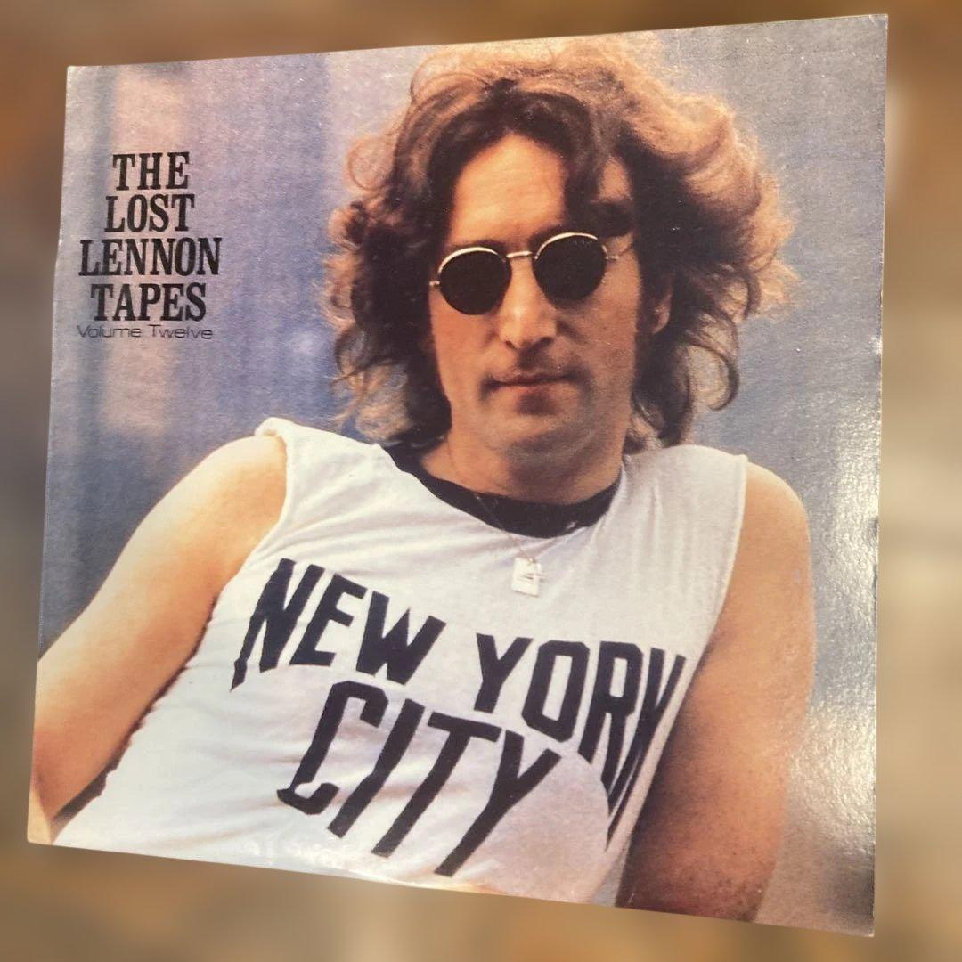John Lennon The Lost Lennon Tapes Volume Twelve Green Vinyl LP Rare Import