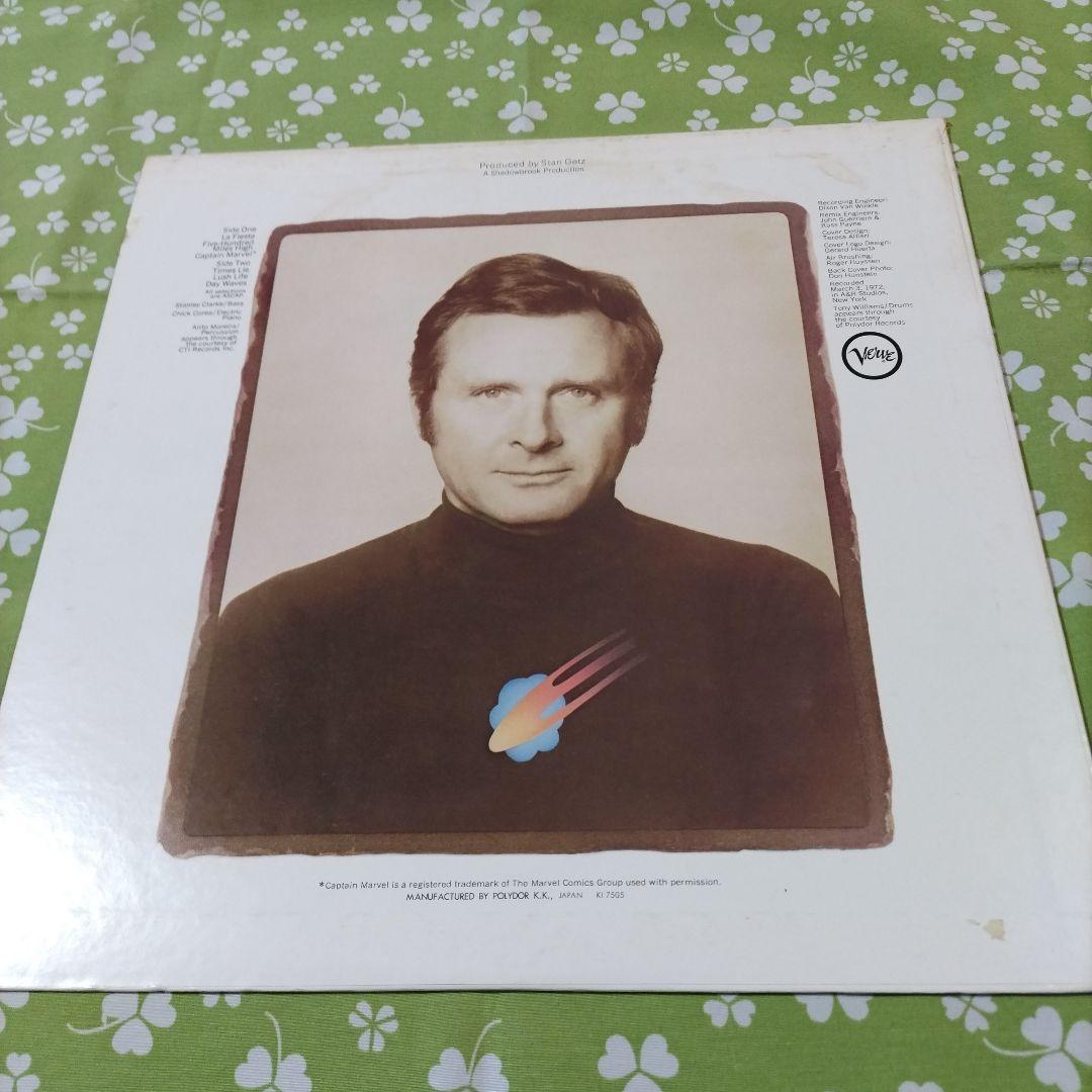Stan Getz - Captain Marvel LP Japan Pressing Verve MV 2096 Fusion Jazz Vinyl