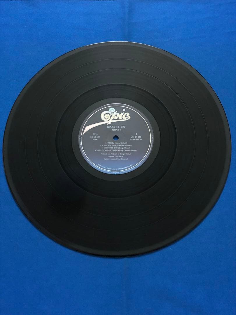 Wham! Make It Big Japan Vinyl LP 1984 28·3P-555 With Obi and Insert