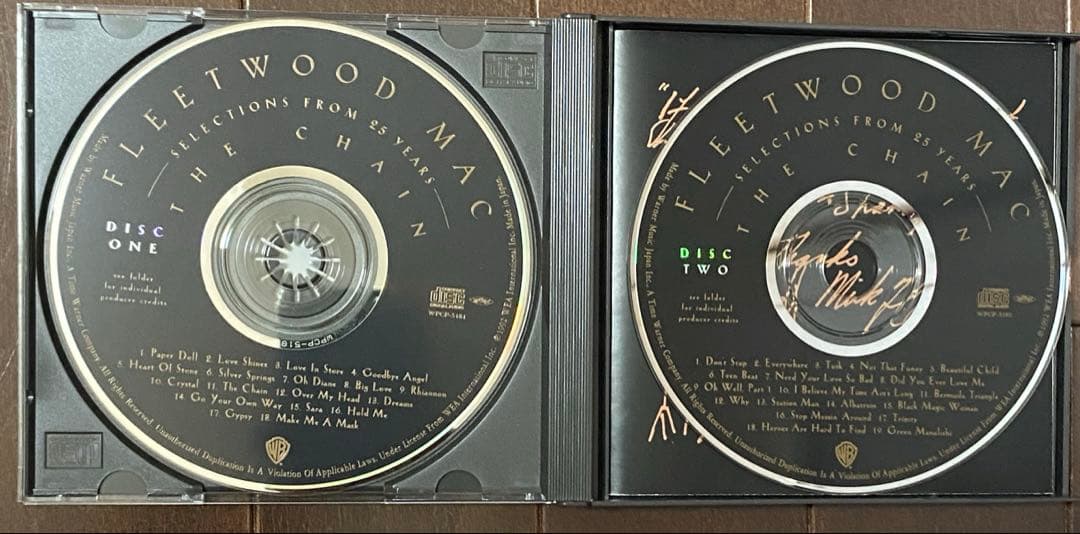 Fleetwood Mac - The Chain: Selections From 25 Years 2CD Japan Press 1993